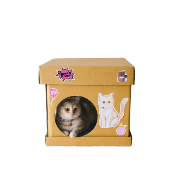 Cube The Ginger Cat Sticker (Mr. Goldenfish KAFBO)