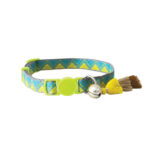 SAFETY COLLAR POM BOHEMIAN GREEN