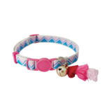 SAFETY COLLAR POM BOHEMIAN PINK