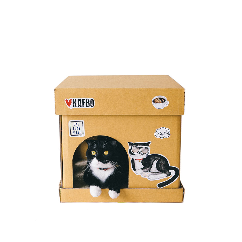 Cube The Tuxedo Cat Sticker (Mr. Whale KAFBO)